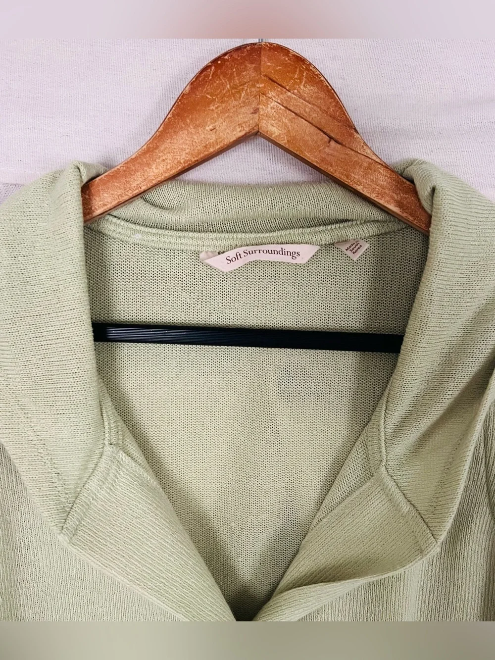 Soft Surroundings Sleeveless Button Front Top